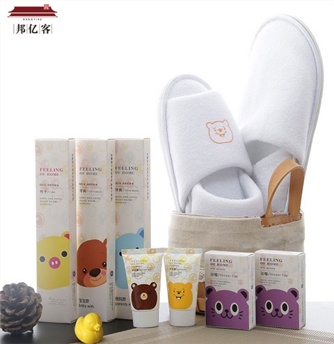 卡通款酒店一次性用品童趣维尼熊系列