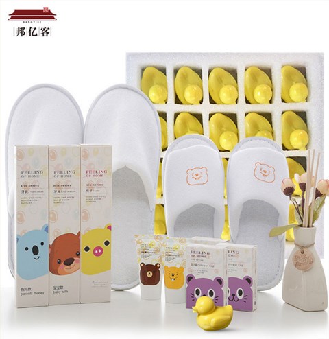 卡通款酒店一次性用品童趣维尼熊系列