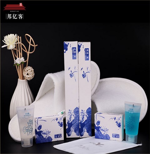 宾馆酒店一次性用品套装酒店荷花系列