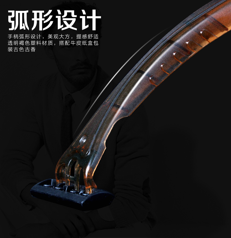 一次性剃须刀展示